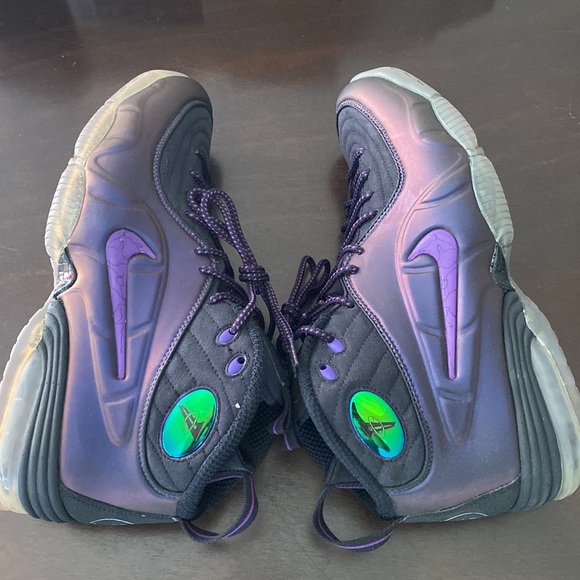 🍆 2010 Nike Air 1/2 Cent Eggplant PENNY HARDAWAY - Mens 9.5 DEADSTOCK 🍆 - Picture 10 of 14